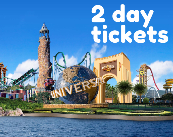 Universal 2 Day Tickets